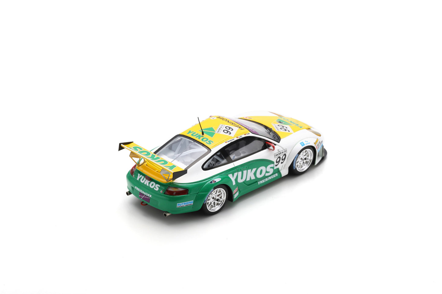 【2024年10月以降発売予定】 Spark SB586 1/43 Porsche 996 GT3 RSR No.99 5th 24H Spa 2004 S. Maassen - L. Luhr - M. Lieb