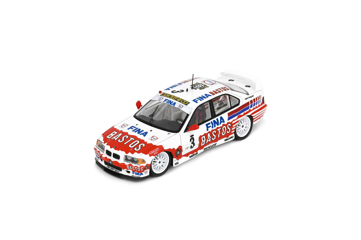 Spark SB675 1/43 BMW 318i No.3 2nd 24H Spa 1994 M. Duez - J. Winkelhock - A. Ferte