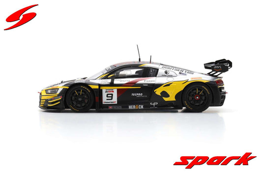 Spark SB724 1/43 Audi R8 LMS GT3 EVO II No.9 Boutsen VDS 24H Spa 2023 T. Laurent - A. Eteki - A. Panis - A. di Folco