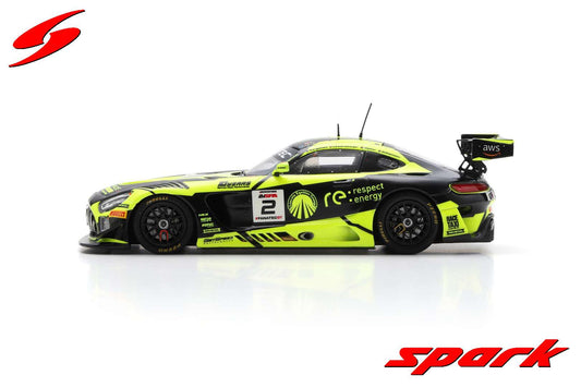 Spark SB741 1/43 Mercedes-AMG GT3 No.2 GetSpeed 24H Spa 2023 L. Bergstein - A. Lewandowski - A. Walker - L. Williamson