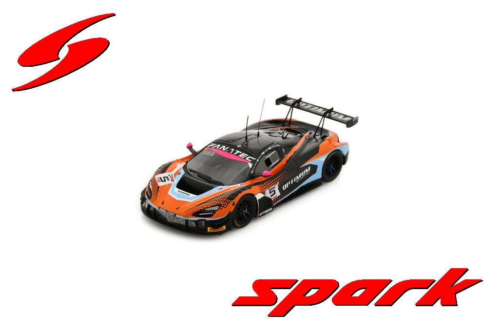 Spark SB798 1/43 McLaren 720S GT3 EVO No.5 Optimum Motorsport 24H