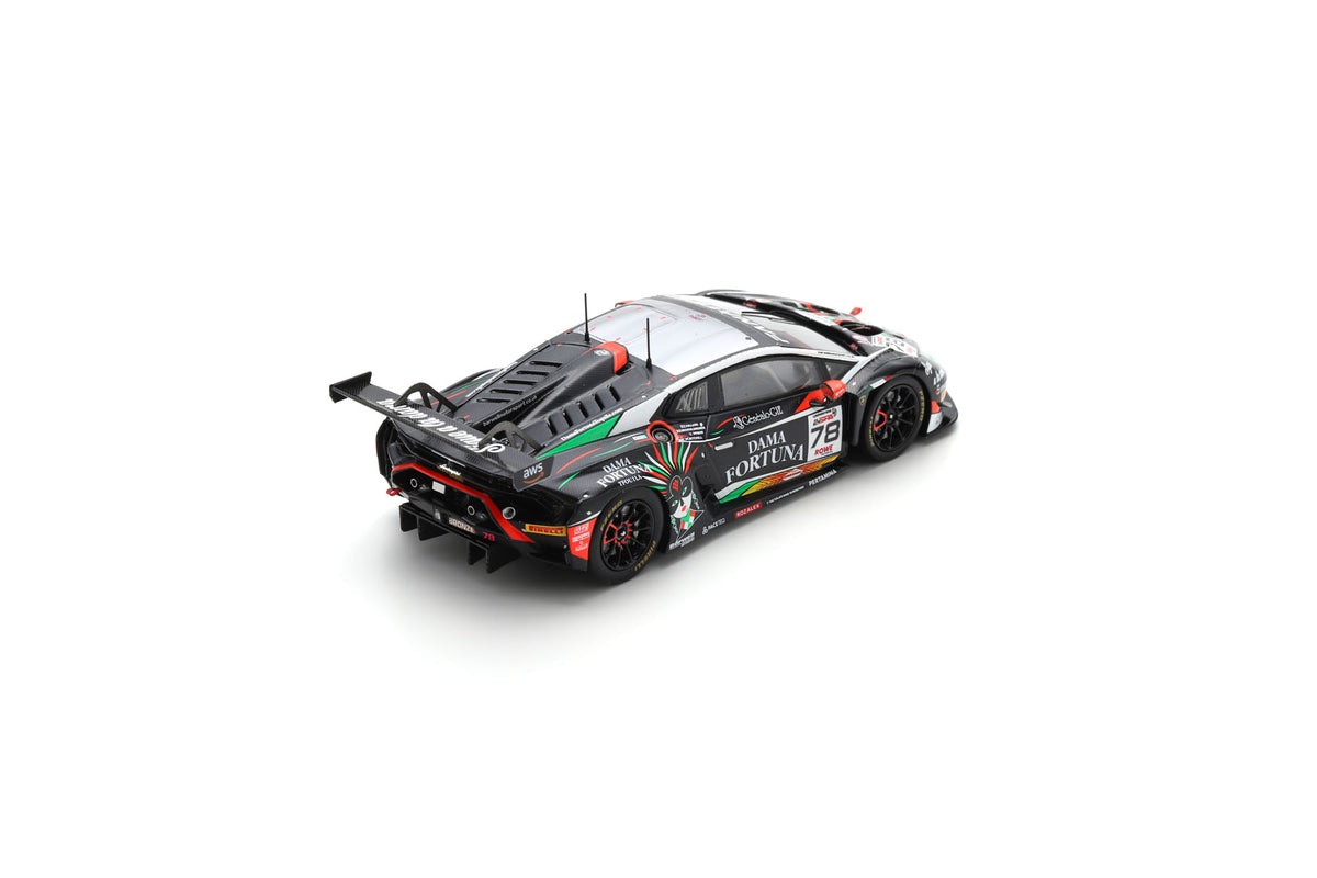 Spark SB810 1/43 Lamborghini Huracán GT3 EVO 2 No.78 Barwell Motorsport 24H Spa 2024 T. Bechtolsheimer – A. Doquin – R. Collard – S. Mitchell