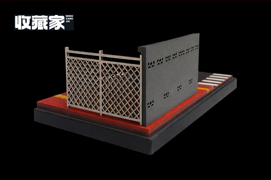 収蔵家 SCJ82007 1/64 都市情景 路上駐車スペース クリアケース付