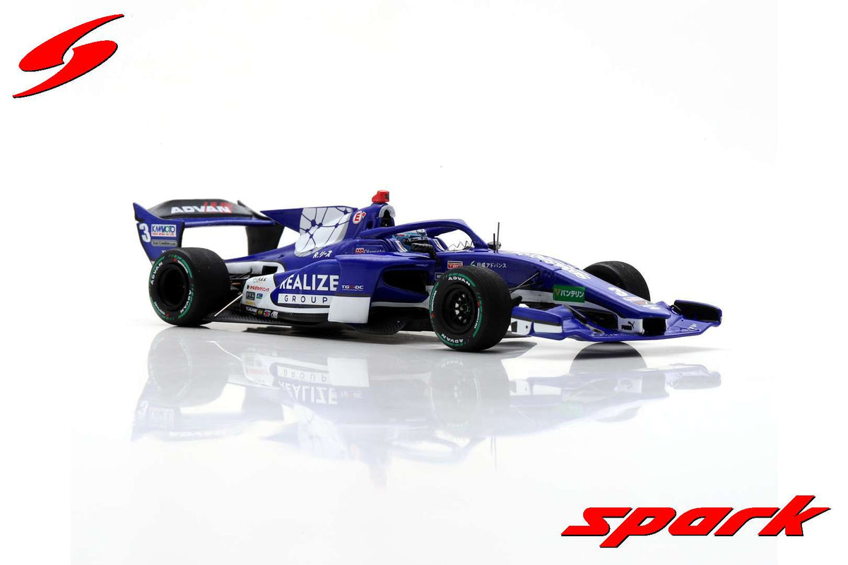 Spark SFJ003 1/43 REALIZE Corporation KONDO SF23 No.3 KONDO RACING TRD 01F Super Formula 2023Kenta Yamashita