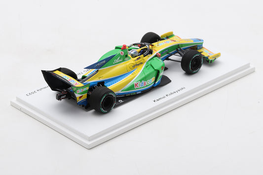 Spark SFJ007 1/43 Kids com KCMG Cayman SF23 No.7 Kids com Team KCMG TRD 01F Super Formula 2023Kamui Kobayashi