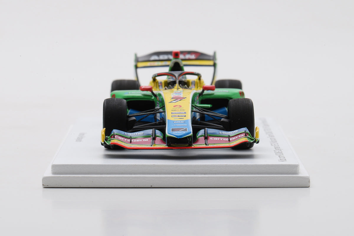 Spark SFJ007 1/43 Kids com KCMG Cayman SF23 No.7 Kids com Team KCMG TRD 01F Super Formula 2023Kamui Kobayashi