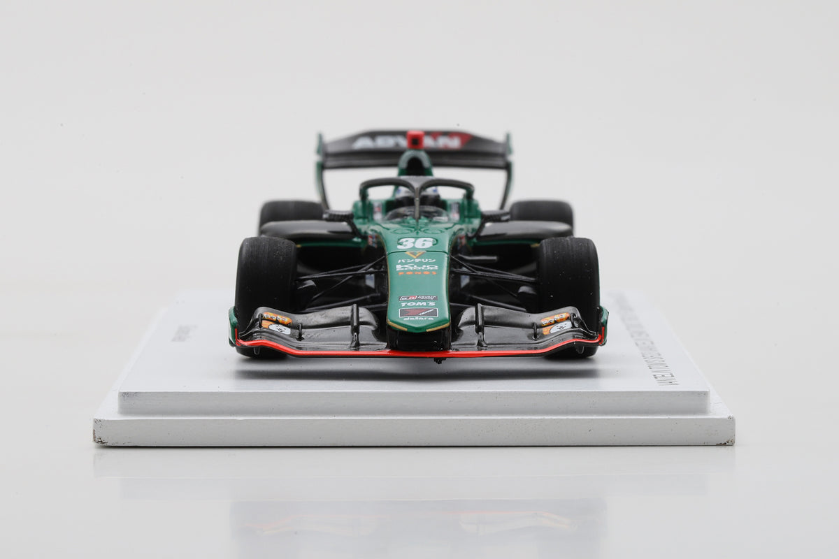 Spark SFJ013 1/43 VANTELIN TOM'S SF23 No.36 VANTELIN TEAM TOM'S TRD 01F Super Formula 2023Giuliano Alesi