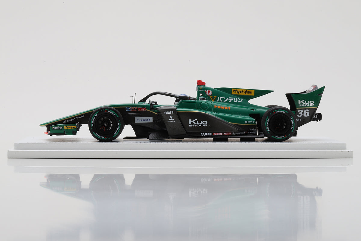 Spark SFJ013 1/43 VANTELIN TOM'S SF23 No.36 VANTELIN TEAM TOM'S TRD 01F Super Formula 2023Giuliano Alesi