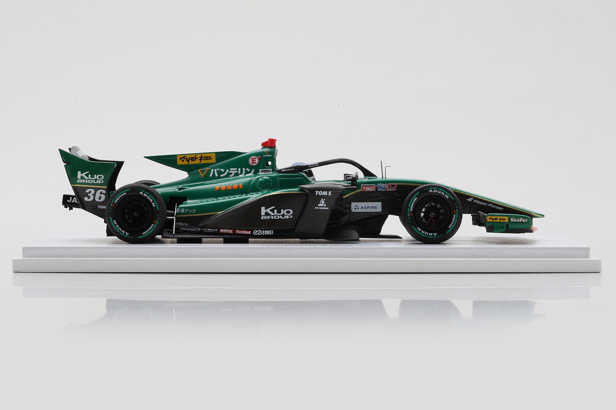 Spark SFJ013 1/43 VANTELIN TOM'S SF23 No.36 VANTELIN TEAM TOM'S TRD 01F Super Formula 2023Giuliano Alesi