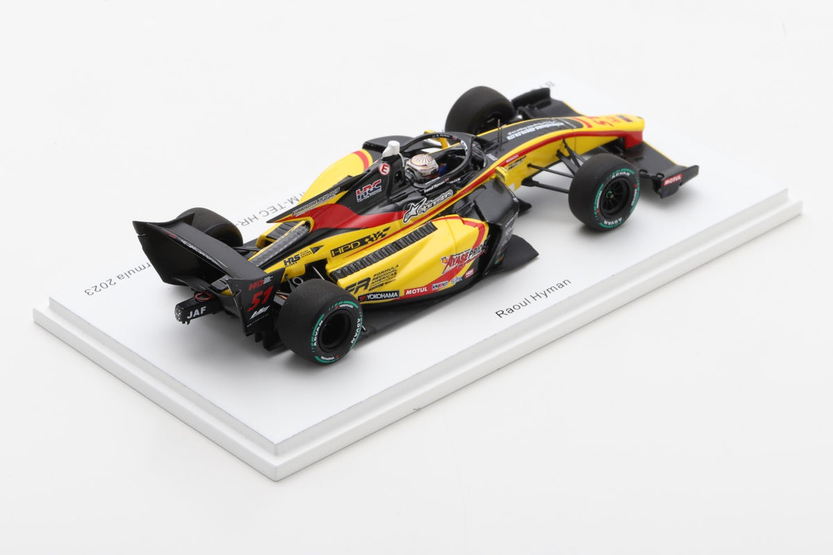 Spark SFJ018 1/43 BYOBUGAURA B-MAX SF23 No.51 B-Max Racing Team M-TEC HR-417E Super Formula 2023 Raoul Hyman