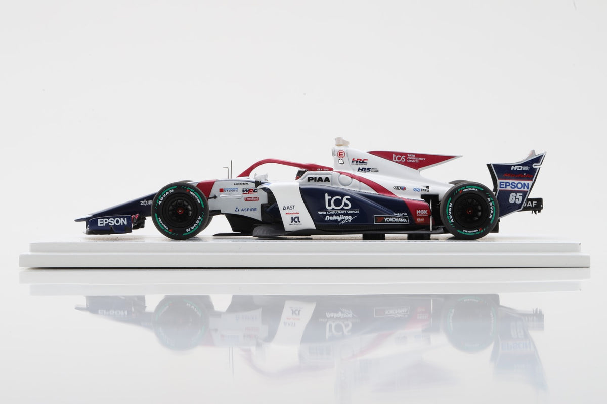 Spark SFJ022 1/43 TCS NAKAJIMA SF23 No.65 TCS NAKAJIMA RACING M-TEC HR-417E Super Formula 2023 Ren Sato