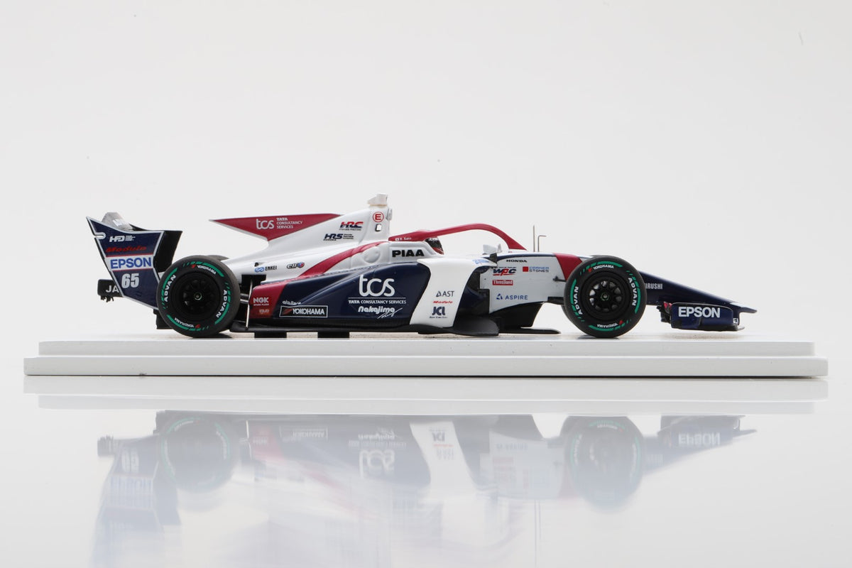 Spark SFJ022 1/43 TCS NAKAJIMA SF23 No.65 TCS NAKAJIMA RACING M-TEC HR-417E Super Formula 2023 Ren Sato