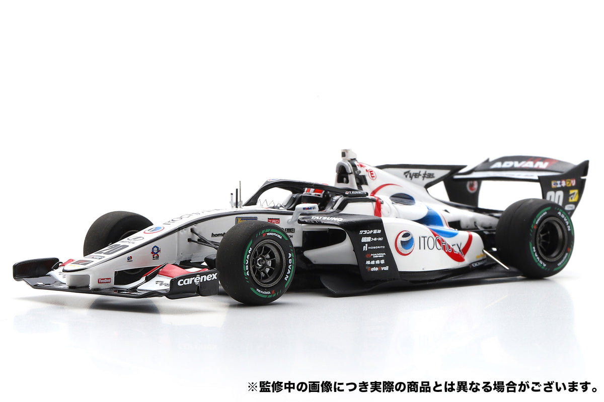 20 国本 雄資 Yuji Kunimoto ITOCHU ENEX TEAM IMPUL SUPER FORMULA 2024 SF23 Spark SFJ034 1/43