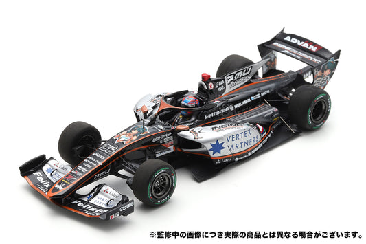 38 阪口 晴南 Sena Sakaguchi VERTEX PARTNERS CERUMO・INGING SUPER FORMULA 2024 SF23 Spark SFJ037 1/43