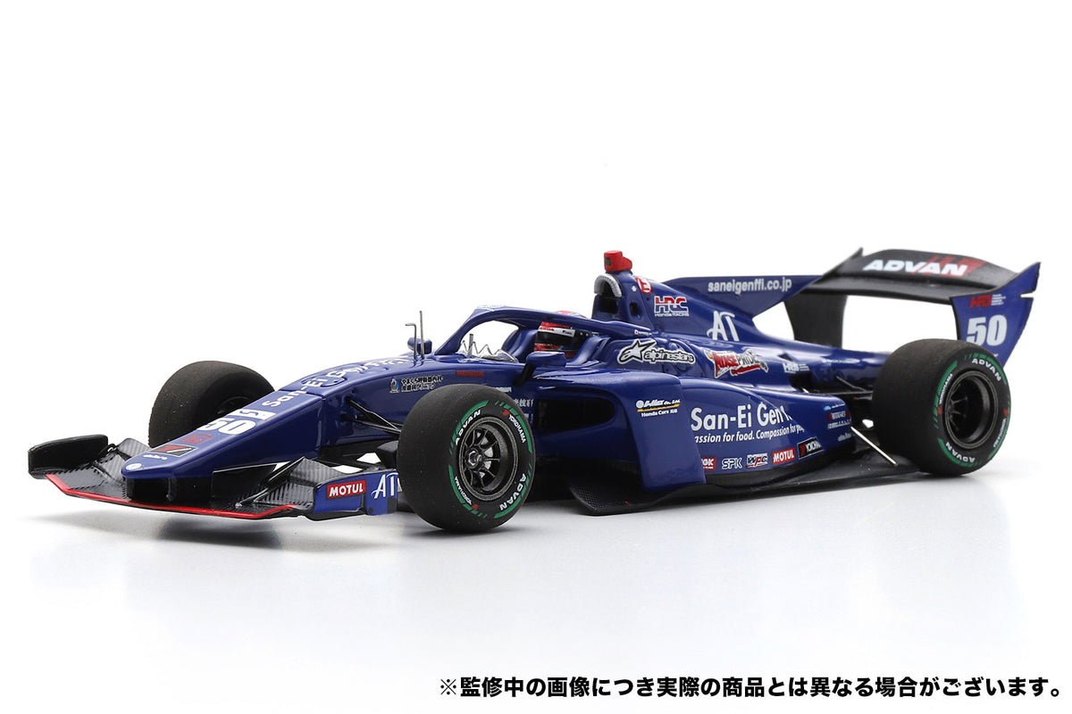50 木村 偉織 Iori Kumura San-Ei Gen B-MAX SUPER FORMULA 2024 SF23 Spark SFJ039 1/43