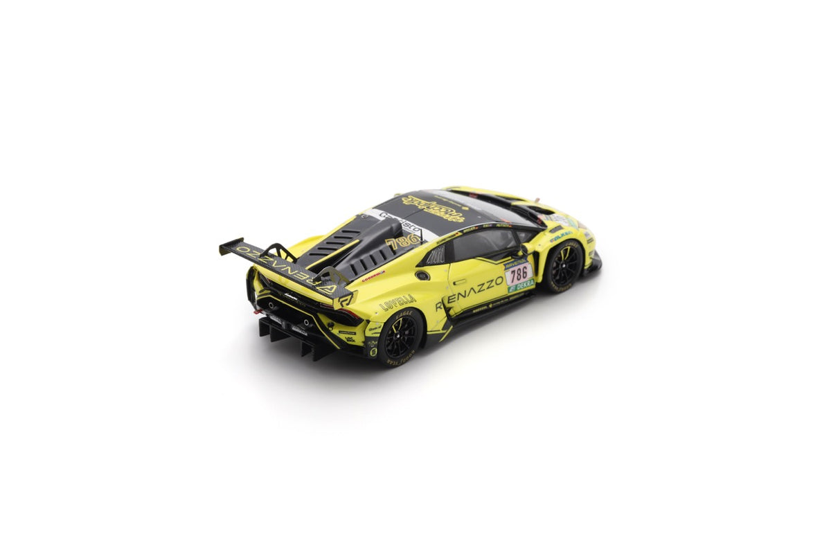 Spark SG1019 1/43 Lamborghini Huracan GT3 EVO2 No.786 Renazzo Motorport Team 24H Nürburgring 2025 S. Nana - C. Breuer - T. Mutsch - D. Schmidtmann