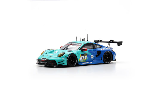 Spark SG949 1/43 Porsche 911 GT3 R (992) No.44 Falken Motorsports 10th 24H Nürburgring 2024 J. Eriksson - T. Heinemann - N. Menzel - M. Ragginger