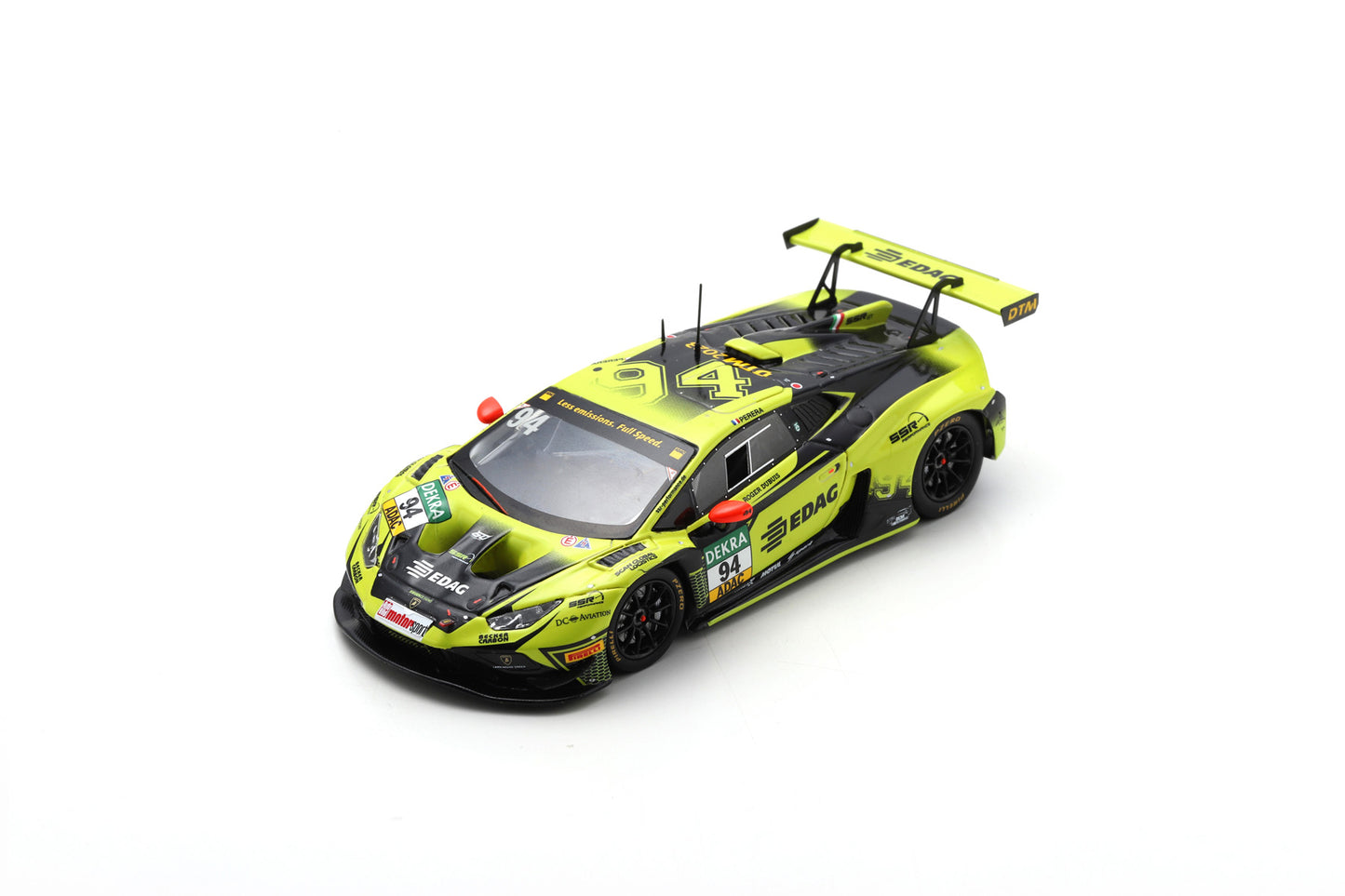 Spark SG989 1/43 Lamborghini Huracán GT3 EVO 2 No.94 SSR Performance DTM 2023 Franck Perera