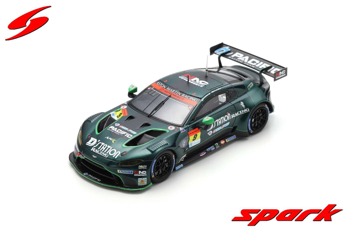 Spark SGT004 1/43 PACIFIC NAC D'station Vantage GT3 No.9 PACIFIC - D'station Racing GT300 SUPER GT 2020 Tomonobu Fujii - Nicki Thiim