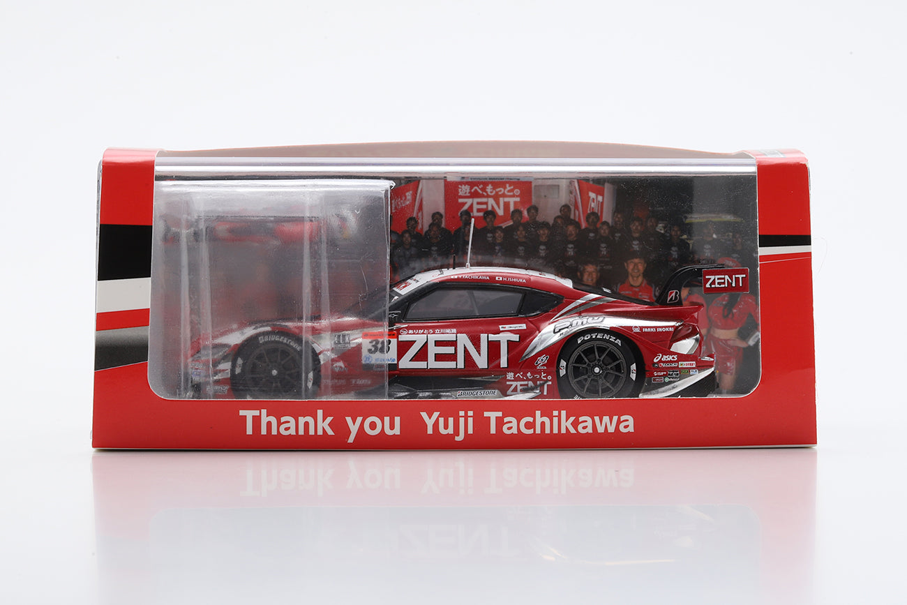 Spark SGT062YT 1/43 ZENT CERUMO GR Supra No.38 2023 Yuji Tachikawa special edition