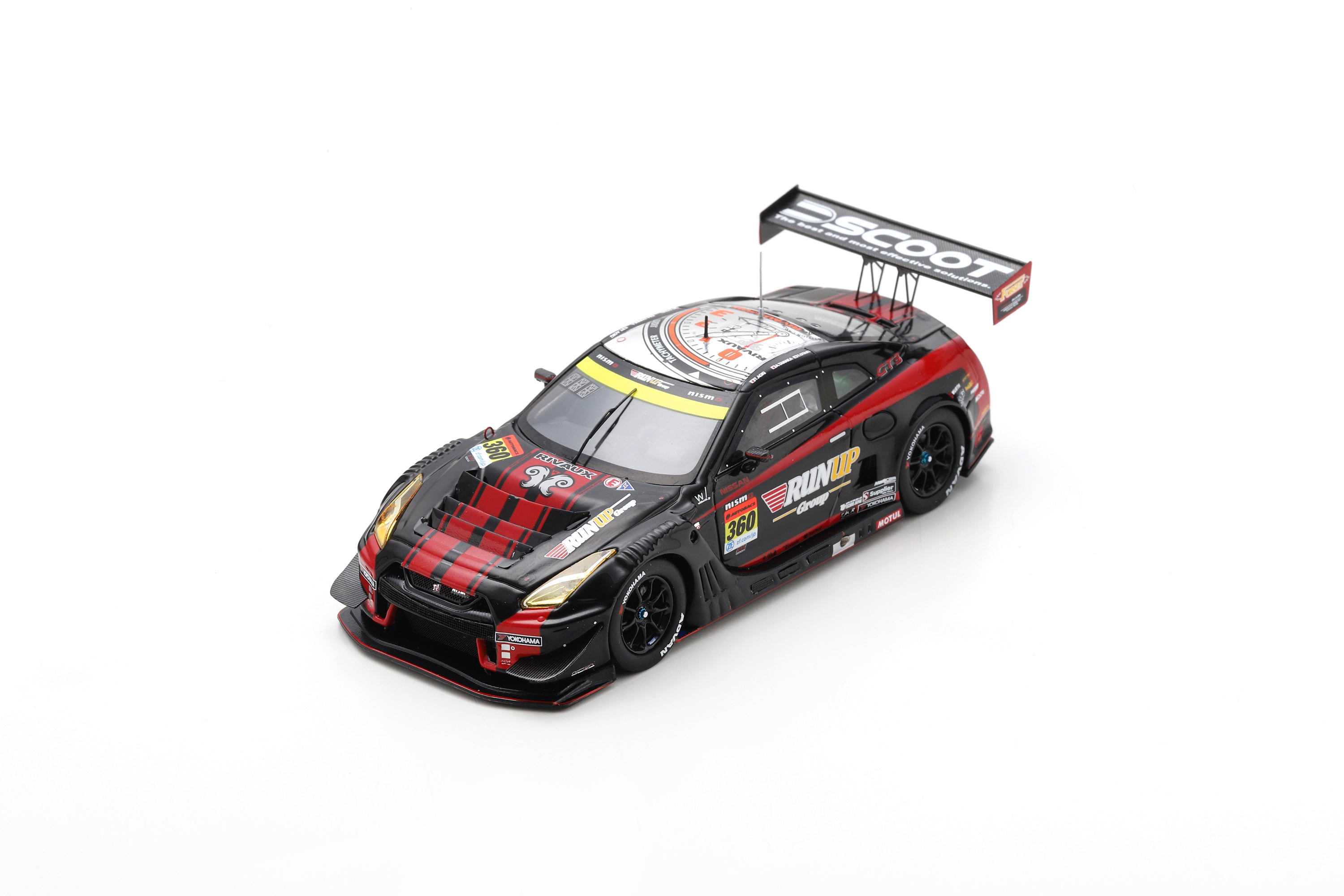 Spark SGT091 1/43 RUNUP RIVAUX GT-R No.360 TOMEI SPORTS GT300 