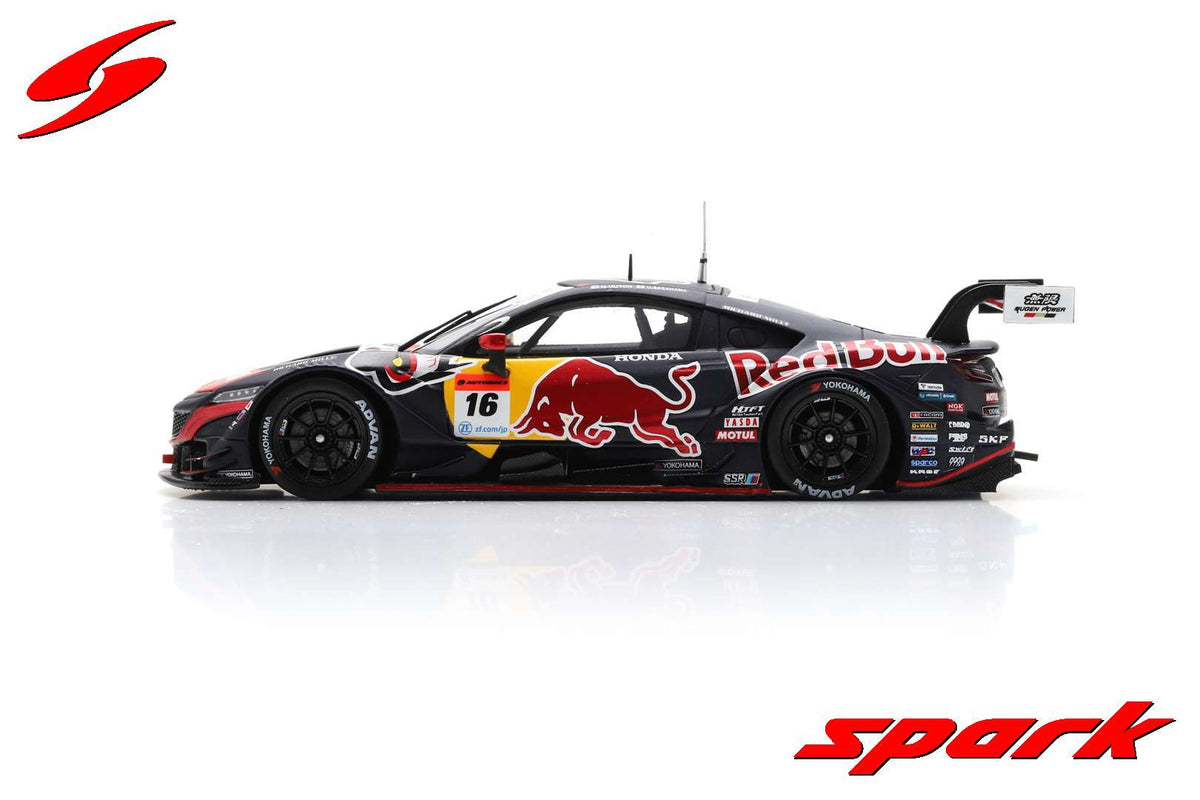 Spark SGT108 1/43 Red Bull MOTUL MUGEN NSX-GT No.16 TEAM Red Bull MUGEN GT500 SUPER GT 2020Hideki Mutoh - Ukyo Sasahara