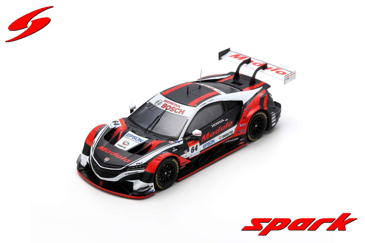 Spark SGT117 1/43 Modulo NSX-GT No.64 Modulo Nakajima Racing GT500 SUPER GT 2020Takuya Izawa - Hiroki Otsu