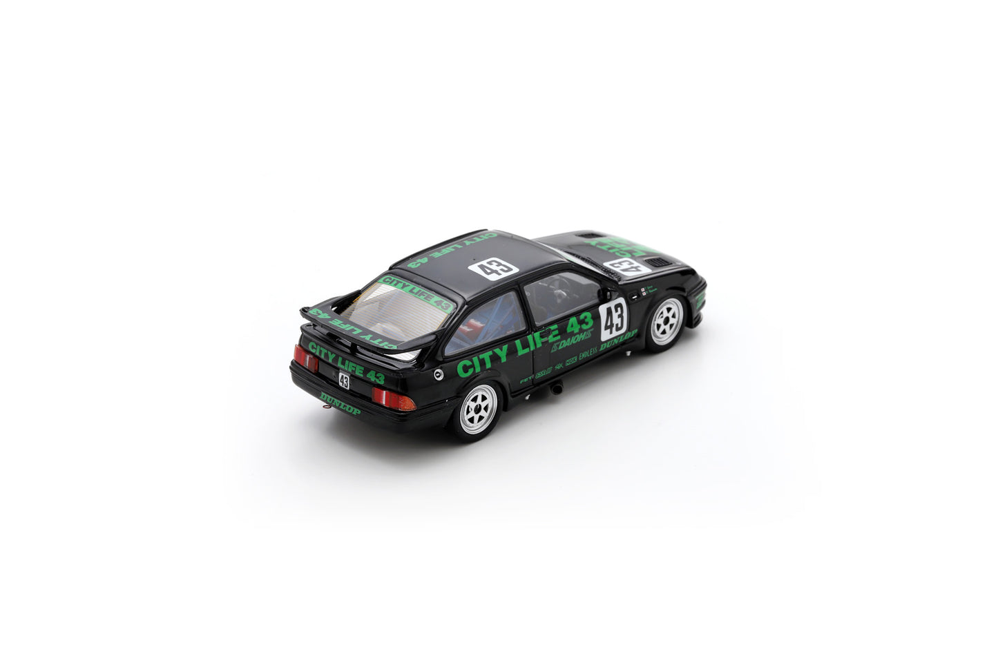 【2026年4月以降発売予定】 Spark SJ078 1/43 Ford Sierra RS500 Cosworth No.43 7th JTC Tsukuba Race de Nippon 1990
T. Yorino - N. Nagasaka