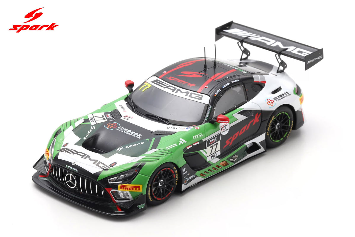 Spark SJ191 1/43 Mercedes-AMG GT3 EVO No.77 Mercedes-AMG Team Craft-Bamboo Racing 10th Suzuka 1000km 2025 K. Ohta - M. Götz - R. Aron