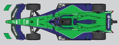 Spark S6779 1/43 ENVISION RACING No.16 Sébastien Buemi