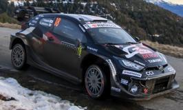 Spark S6892 1/43 TOYOTA GR Yaris Rally1 No.18 TOYOTA GAZOO Racing WRT Rally Monte Carlo 2025 T. Katsuta - A.Johnston