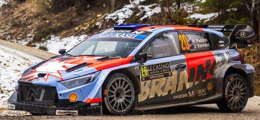 Spark S6921 1/43 HYUNDAI i20 N Rally1 No.20 HYUNDAI SHELL MOBIS WORLD RALLY TEAM Monte Carlo Rally 2026H. Paddon - J. Kennard
