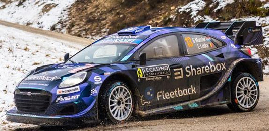 Spark S6919 1/43 FORD Puma Rally1 No.13 M-SPORT FORD WORLD RALLY TEAM Monte Carlo Rally 2026G. Munster - L. Louka
