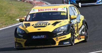 Spark UK041 1/43 NAPA Racing UK No.100 Ford Focus BTCC - Brands Hatch Indy 2025 - 100 Years of NAPA Ashley Sutton