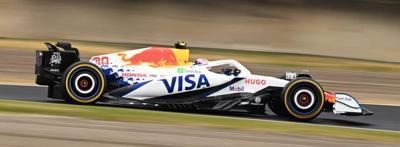 Spark S9591 1/43 Racing Bulls VCARB 02 No.30 Visa Cash App Racing Bulls Formula One Team Japanese GP 2025 Liam Lawson