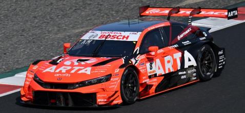 Spark 43SGT25008 1/43 ARTA MUGEN CIVIC TYPE R-GT #8 ARTA No.8 GT500 SUPER GT 2025 T. Nojiri - N. Matsushita
