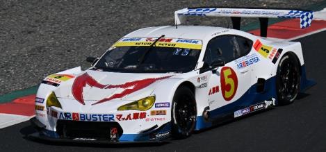 【2025年11月以降発売予定】 Spark 43SGT25005 1/43 MACH Syaken Air Buster MC86 Mach-Go TEAM MACH No.5 GT300 SUPER GT 2025 Y. Shiotsu - I. Kimura