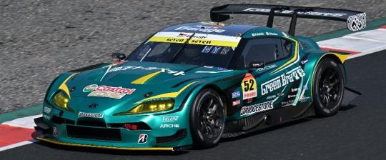 【2025年11月以降発売予定】 Spark 43SGT25052 1/43 Green Brave GR Supra GT Saitama Green Brave No.52 GT300 SUPER GT 2025 H. Yoshida - S. Nonaka