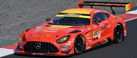 【2025年8月以降発売予定】 Spark 64SGT25022 1/64 R'Qs AMG GT3 R'Qs MOTOR SPORTS No.22 GT300 SUPER GT 2025 M. Kano - Y.Shoji
