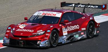 【2026年12月以降発売予定】 Spark 43SGT26017 1/43 Astemo HRC PRELUDE -GT Astemo REAL RACING No.17 GT500 SUPER GT 2026 K. Tsukakoshi - Y. Nomura