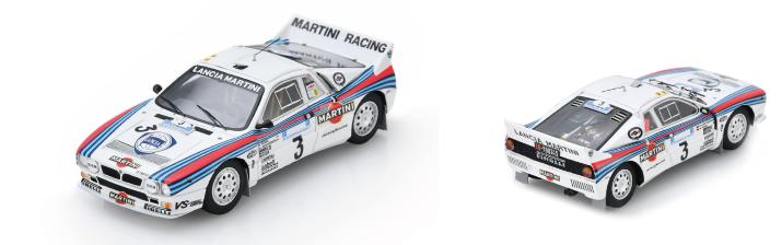 【2026年9月発売予定】 Spark S9167 1/43 Lancia 037 Rally No.3 Winner Acropolis Rally 1983 W. Röhrl - C. Geistdörfer