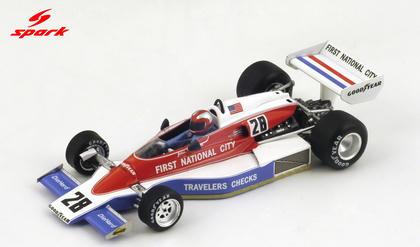 【2026年10月発売予定】 Spark S3370 1/43 ATS-Penske PC4 No.28 Winner Austrian GP 1976 John Watson