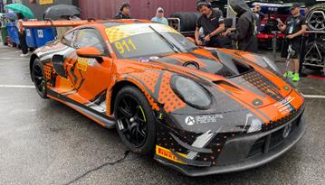 Spark SA291 1/43 Porsche 911 GT3 R (992) No.911 Absolute Racing 4th FIA GT World Cup Macau 2024 Alessio Picariello