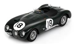 【2025年9月発売予定】 Spark 43LM1953 1/43 Jaguar XK 120 C No.18 Winner 24H Le Mans 1953 T. Rolt – D. Hamilton