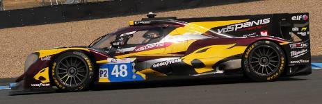 Spark S9286 1/43 Oreca 07 - Gibson No.48 VDS PANIS RACING 2nd LMP2 class Le Mans 24H 2025 O. Gray - E. Masson - F. Perera