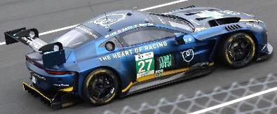 Spark S9291 1/43 Aston Martin Vantage AMR LMGT3 No.27 HEART OF RACING TEAM Le Mans 24H 2025 I. James - M. Drudi - Z. Robichon