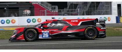 【2027年5月発売予定】 Spark S8406 1/43 Oreca 07 - Gibson No.26 VECTOR SPORT Le Mans 24H 2026 R. Cullen – V. Lomko – P. Fittipaldi