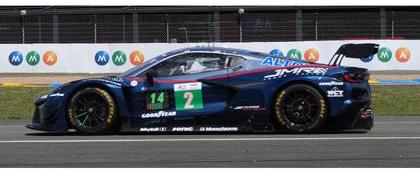 【2027年4月発売予定】 Spark S8418 1/43 Corvette Z06 LMGT3.R No.2 TF SPORT Le Mans 24H 2026 P. J. Ibrahim - L. Hanafin - B. Green