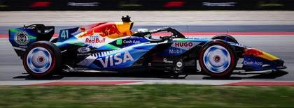 【2026年11月発売予定】 Spark S9408 1/43 Visa Cash App Racing Bulls Formula One Team VCARB 03 Spanish GP 2026 Arvid Lindblad