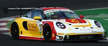 【2025年11月以降発売予定】 Spark AS084 1/43 Porsche 911 GT3R No.91 The Bend Motorsport Park 10th Bathurst 12H 2025 L. Heinrich - Y. Shahin - S. Shahin - M. Schuring